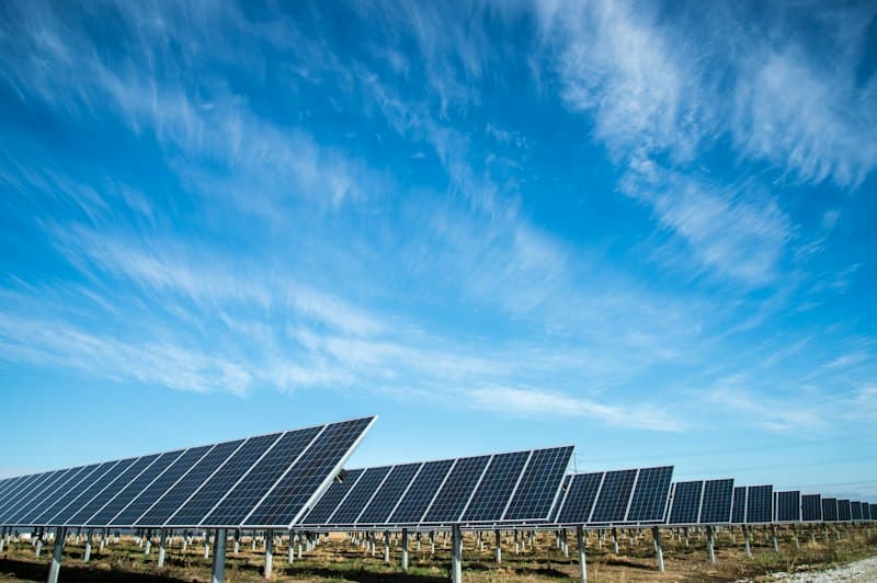 Commercial building with solar installation